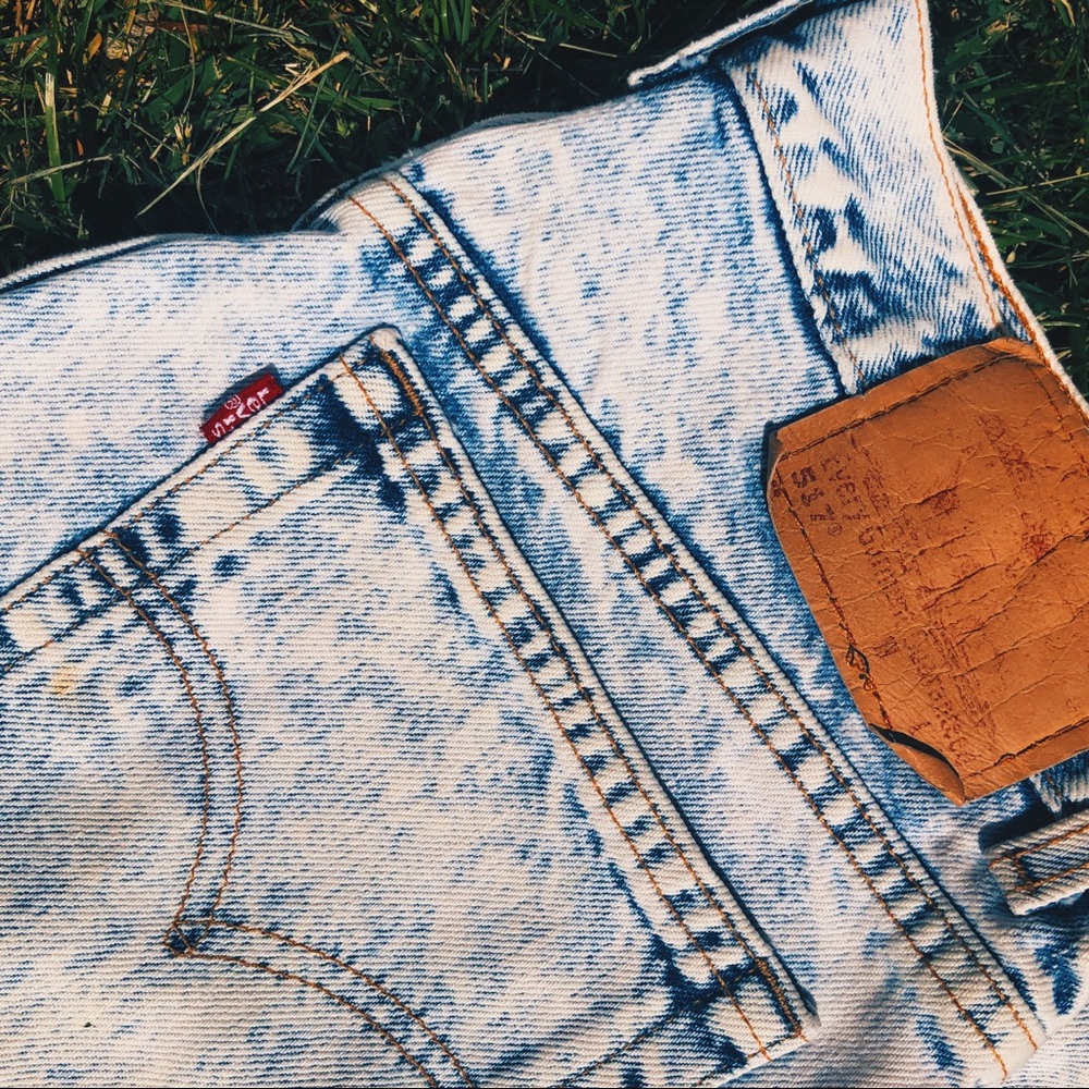 True vintage Levi reworked denim
